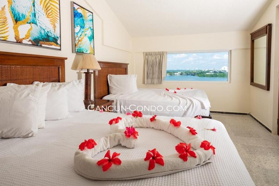2 Story Oceanfront Penthouses On Cancun Beach! Luaran gambar