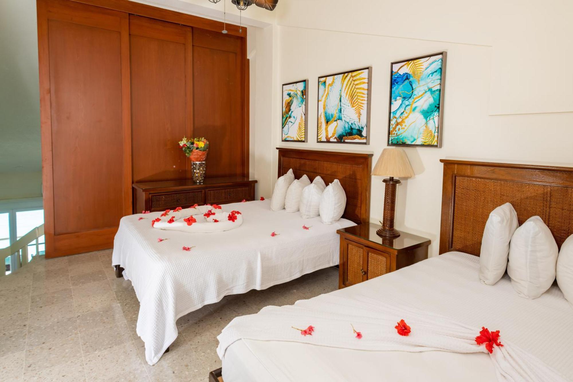 2 Story Oceanfront Penthouses On Cancun Beach! Luaran gambar